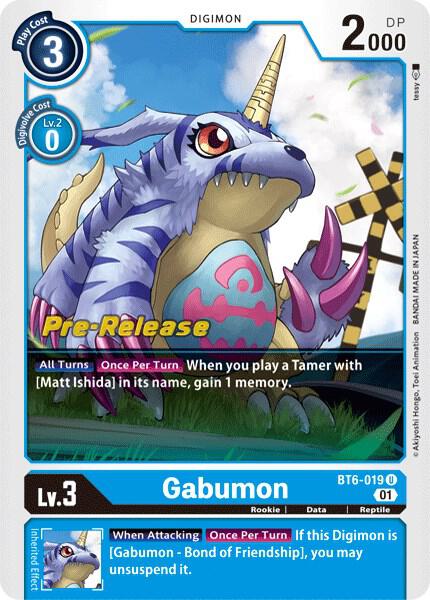 Gabumon card image