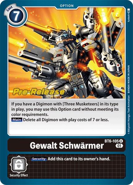 Gewalt Schwarmer card image