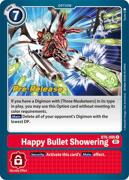 Happy Bullet Showering card image