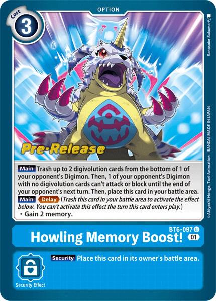 Howling Memory Boost! card image