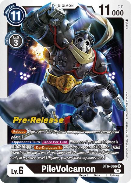 PileVolcamon card image