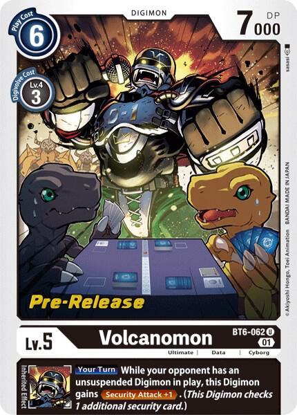Volcanomon card image