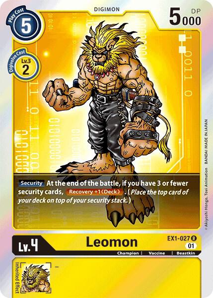 Leomon card image
