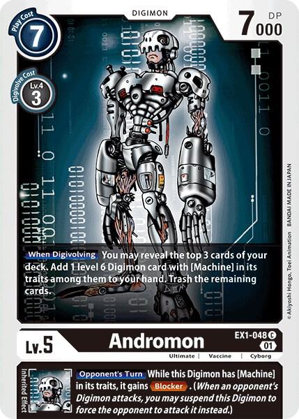 Andromon card image