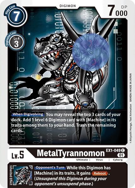 MetalTyrannomon card image