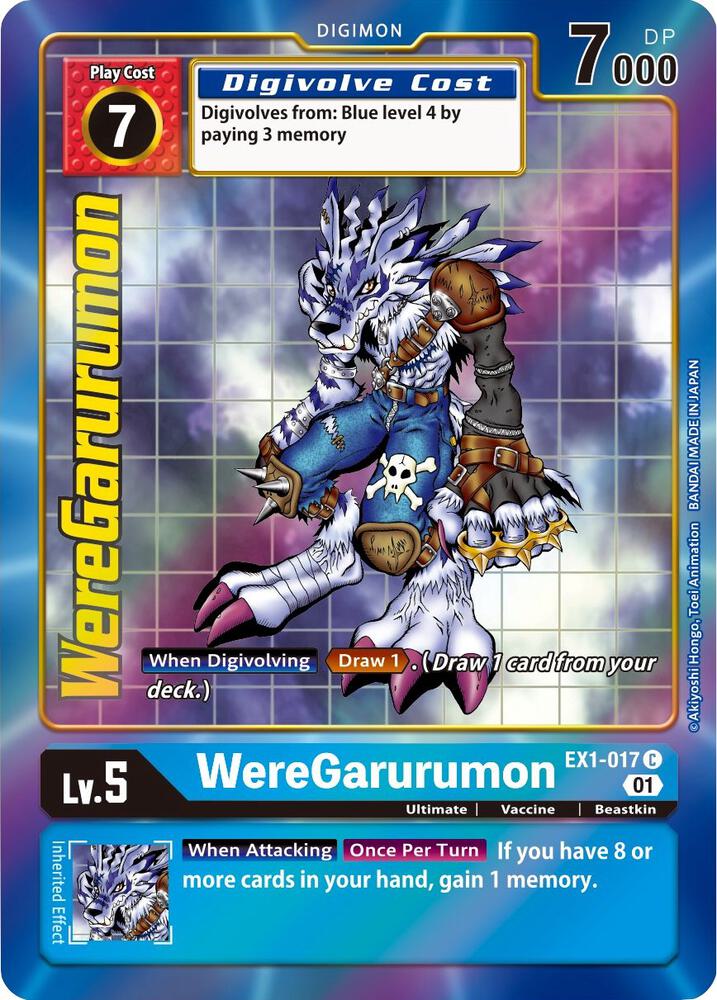 WereGarurumon (Alternate Art) card image