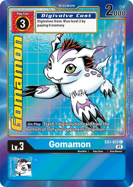 Gomamon (Alternate Art) card image