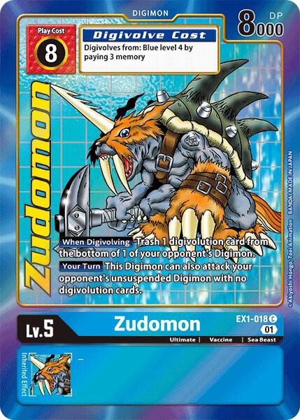 Zudomon (Alternate Art) card image