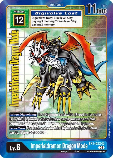Imperialdramon Dragon Mode (Alternate Art) card image