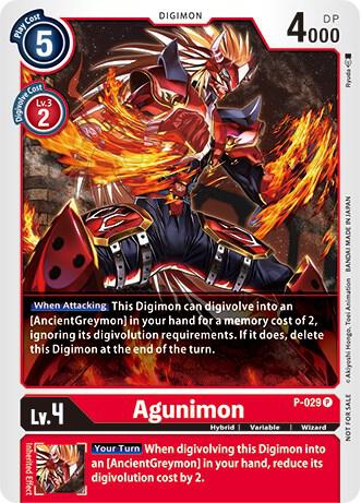 Agunimon - P-029 card image