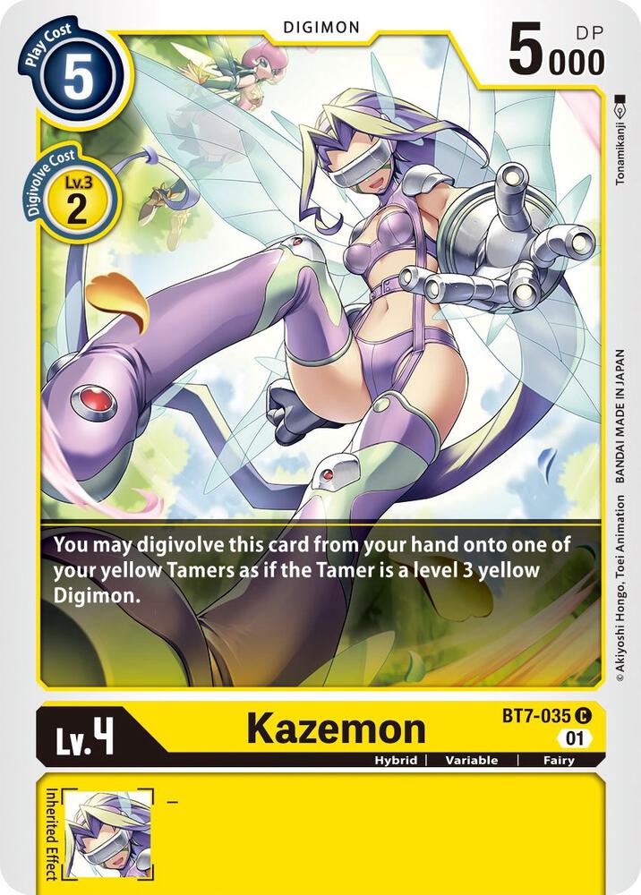 Kazemon card image