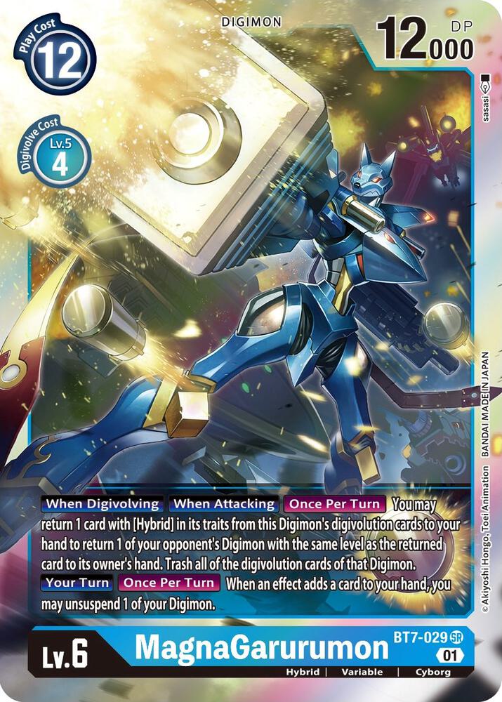 MagnaGarurumon card image