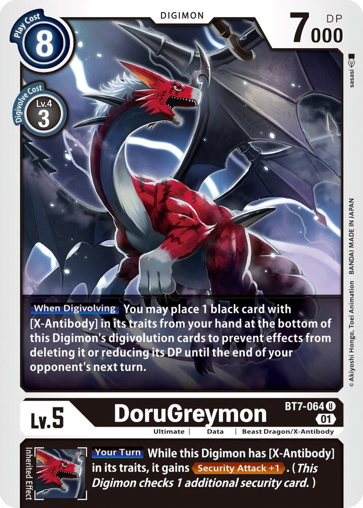 DoruGreymon card image