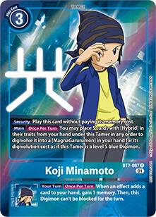 Koji Minamoto (Box Topper) card image
