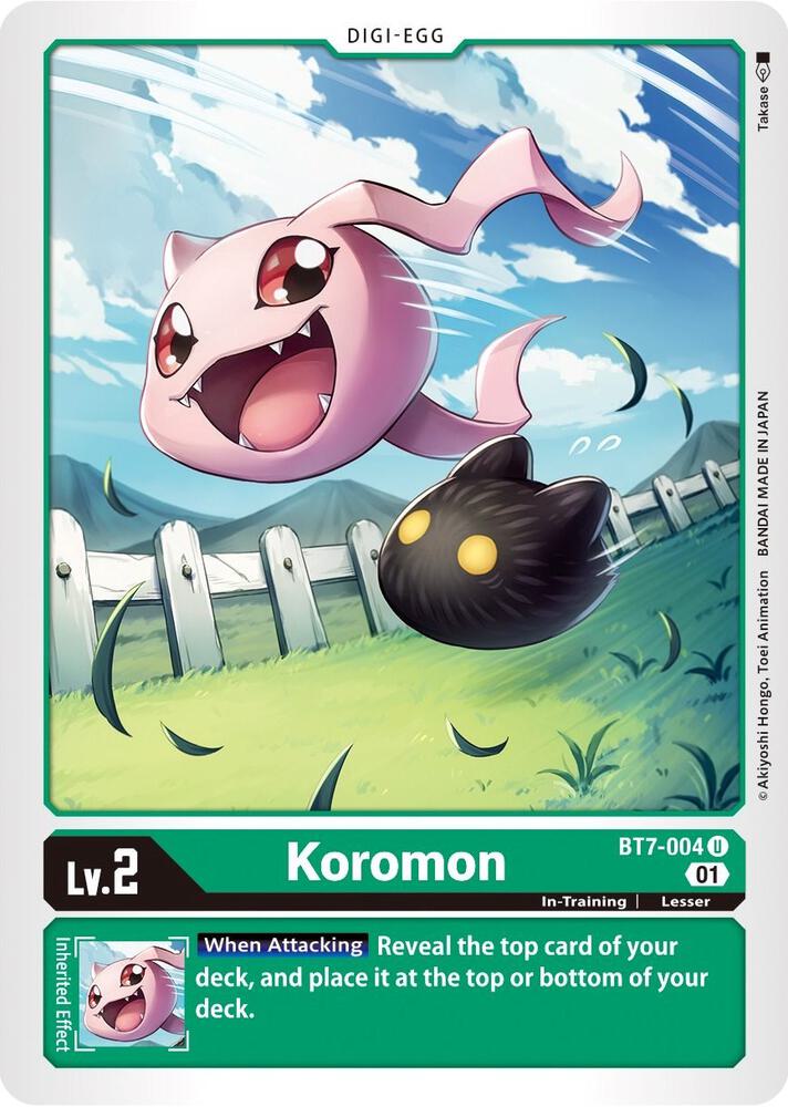 Koromon card image
