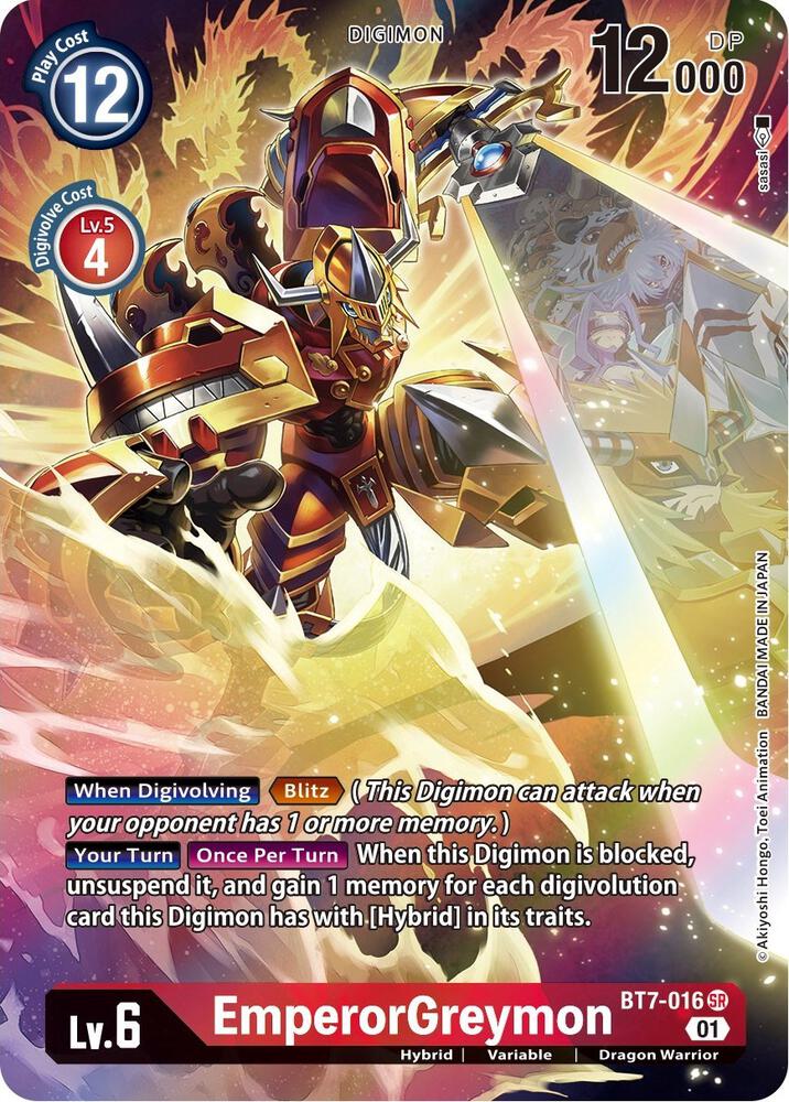 EmperorGreymon (Alternate Art) card image