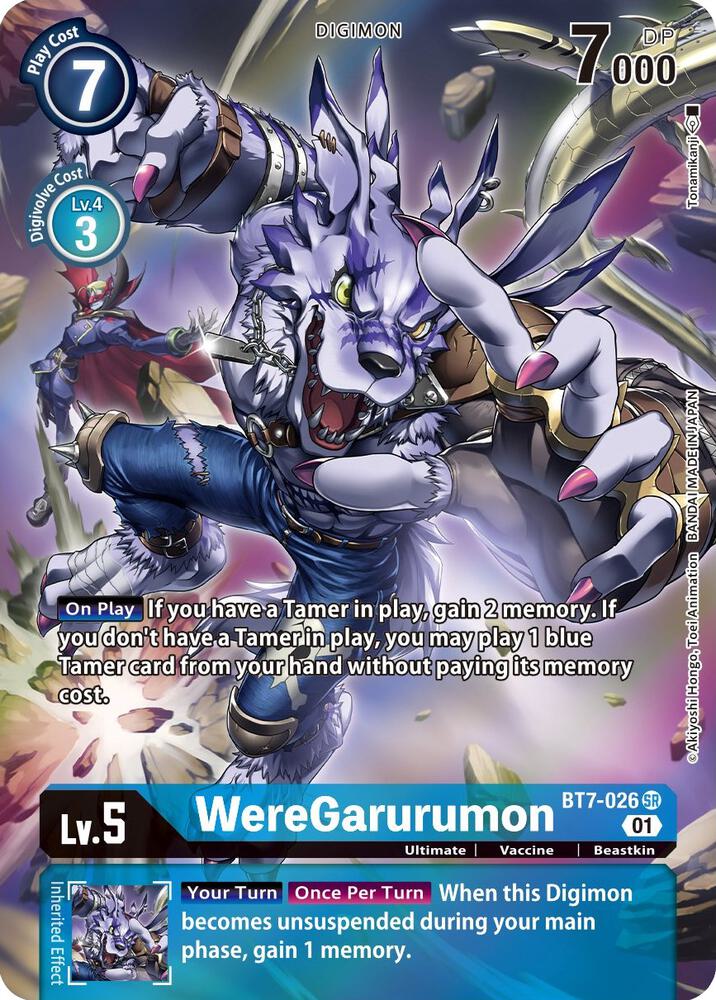 WereGarurumon (Alternate Art) card image