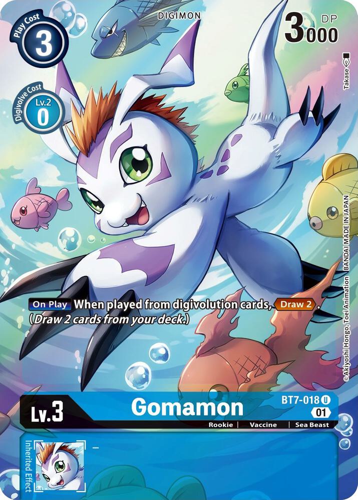 Gomamon (Alternate Art) card image