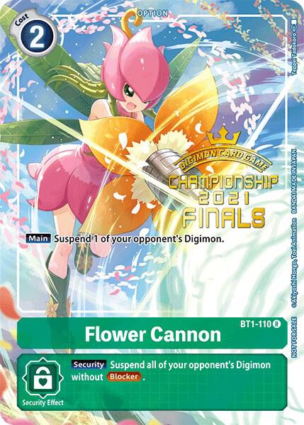Flower Cannon (2021 Championship Finals Tamer's Evolution Pack) card image