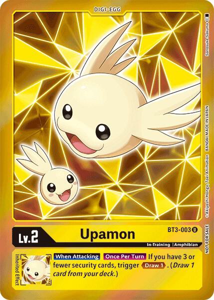 Upamon - BT3-003 (Event Pack 2) card image