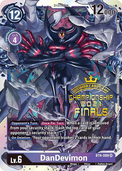 DanDevimon (2021 Championship Finals Event Pack Alt-Art Gold Stamp Set) card image