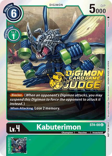 Kabuterimon - ST4-08 (Judge Pack 1) card image