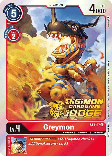 Greymon (Judge Pack 1) card image