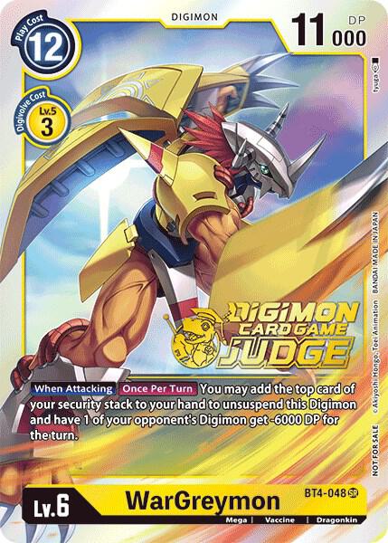 WarGreymon (Judge Pack 1) card image