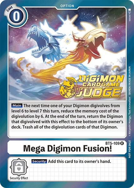 Mega Digimon Fusion! (Judge Pack 1) card image
