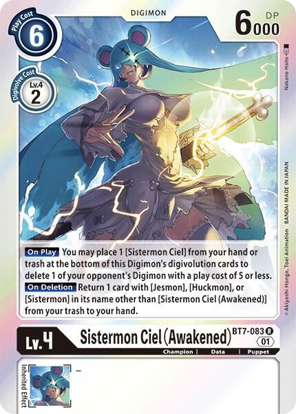 Sistermon Ciel (Awakened) card image