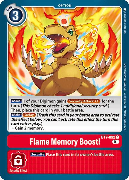 Flame Memory Boost! card image