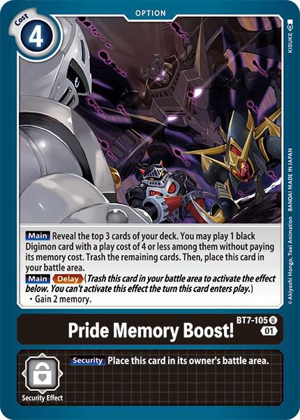 Pride Memory Boost! card image