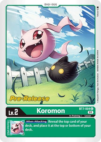 Koromon card image