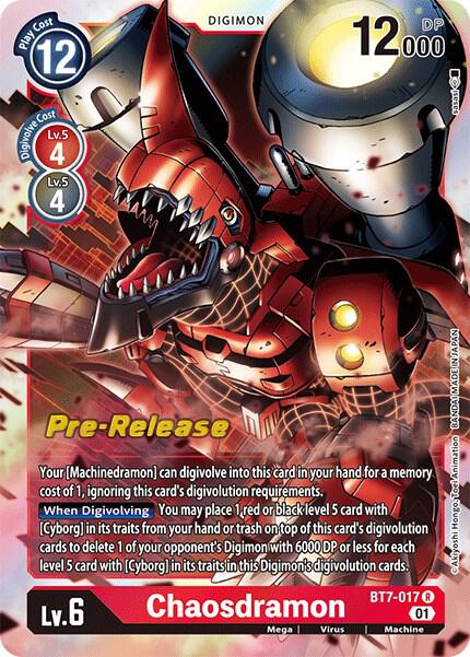 Chaosdramon card image