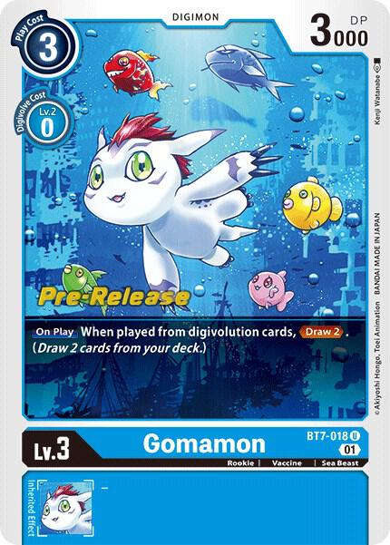 Gomamon card image