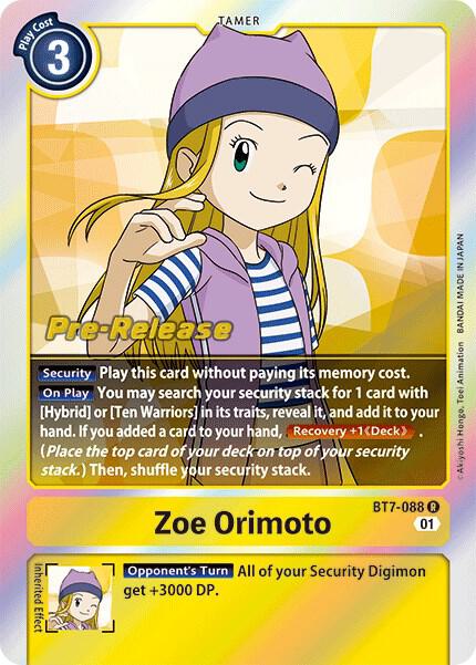 Zoe Orimoto card image