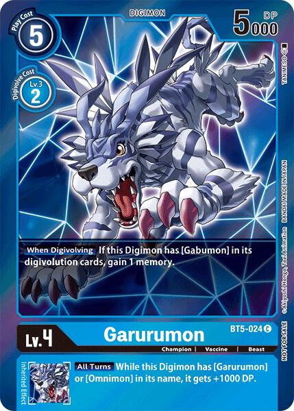 Garurumon (Event Pack 2) card image