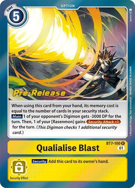 Qualialise Blast card image