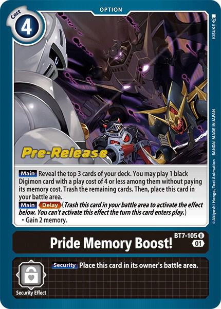 Pride Memory Boost! card image