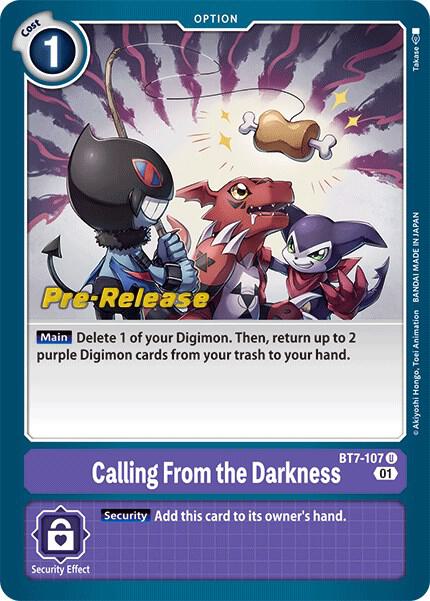 Calling From the Darkness card image