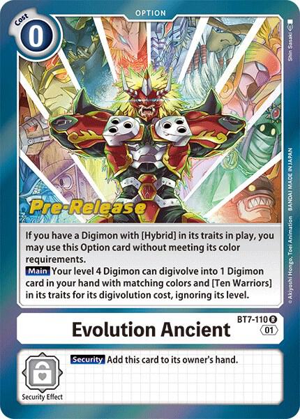 Evolution Ancient card image