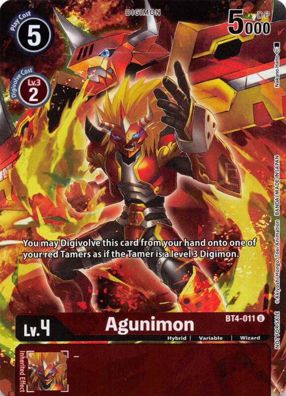 Agunimon (Tamer's Evolution Box 2) card image