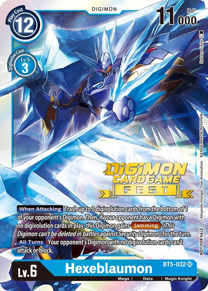 Hexeblaumon (Digimon Card Game Fest 2022) card image