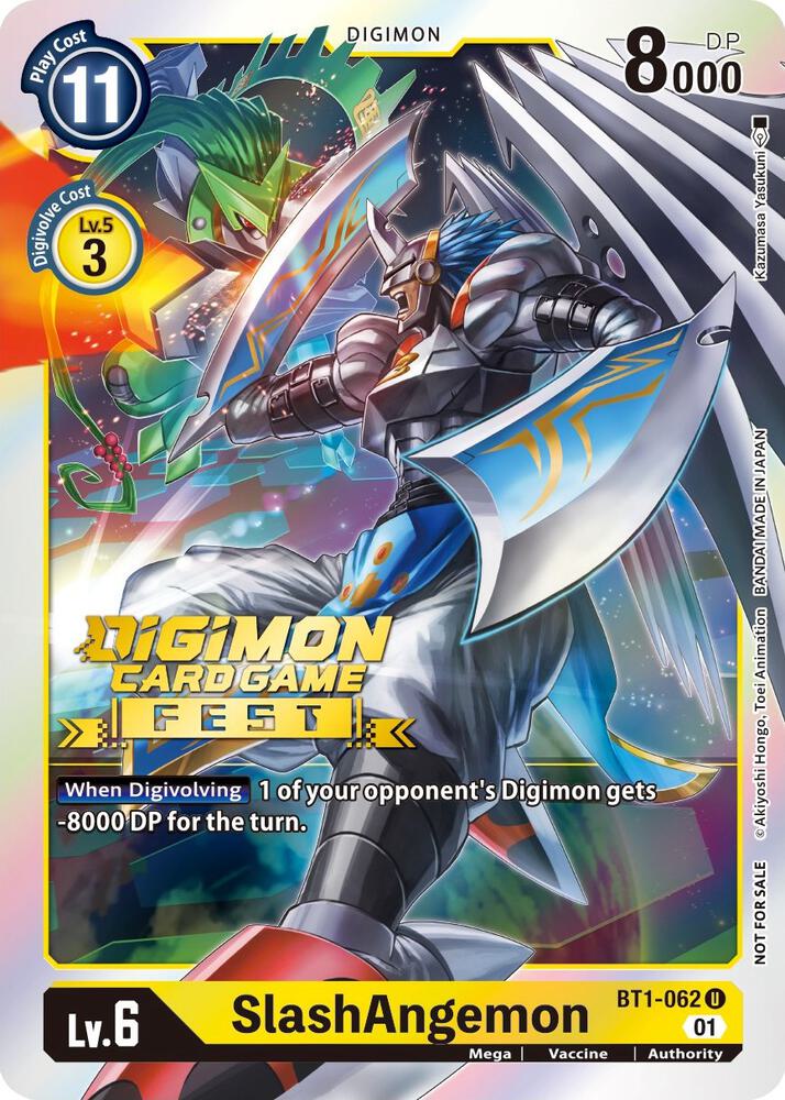 SlashAngemon (Digimon Card Game Fest 2022) card image