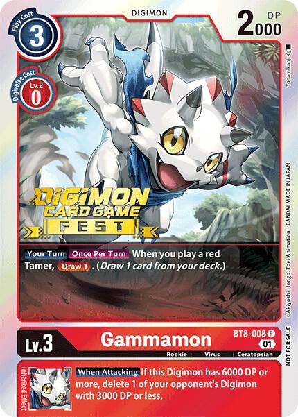 Gammamon (Digimon Card Game Fest 2022) card image