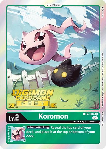 Koromon (Digimon Card Game Fest 2022) card image
