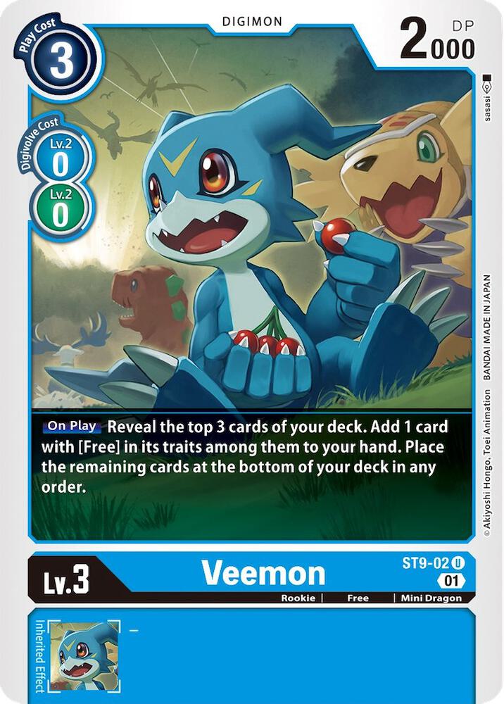 Veemon card image