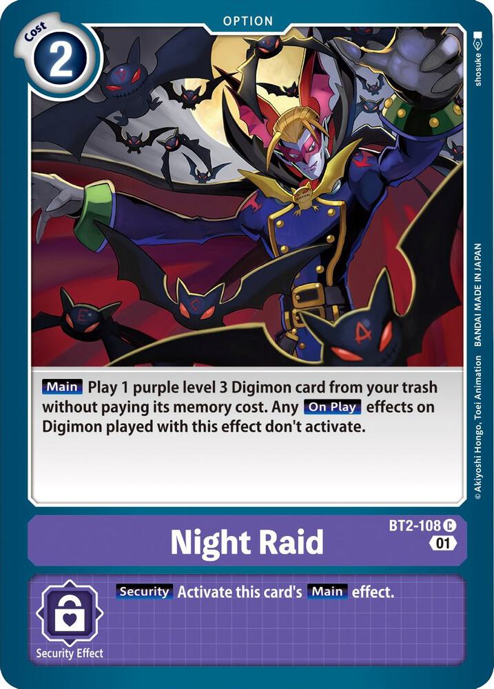 Night Raid (Parallel Rare) card image