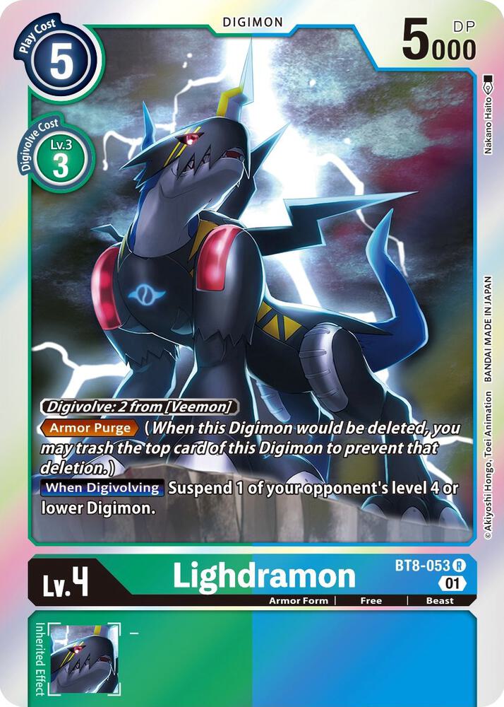 Lighdramon card image
