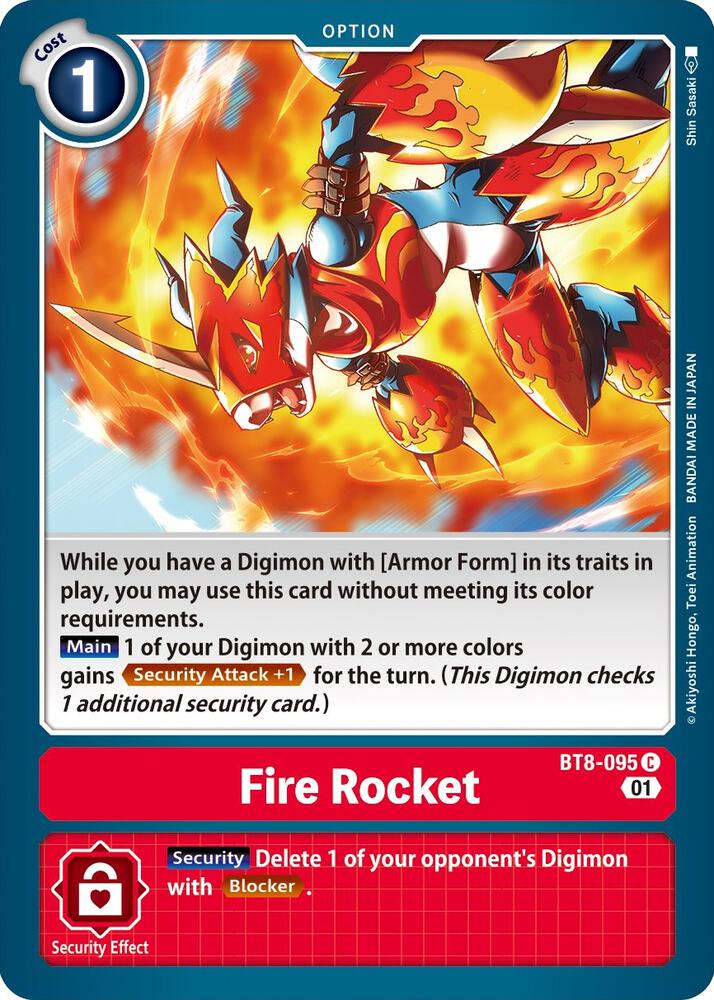 Fire Rocket card image
